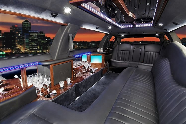 Limousine Interior great for sporting events - Ravens, Orioles