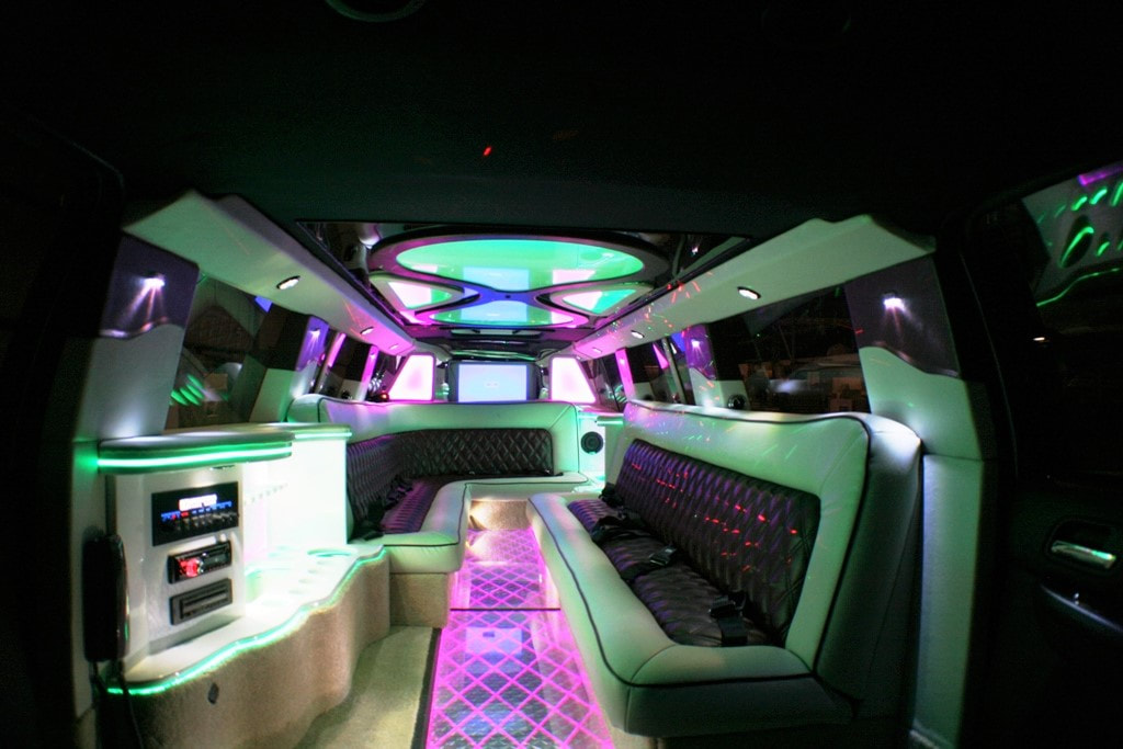 Cadillac Escalade Limousine interior